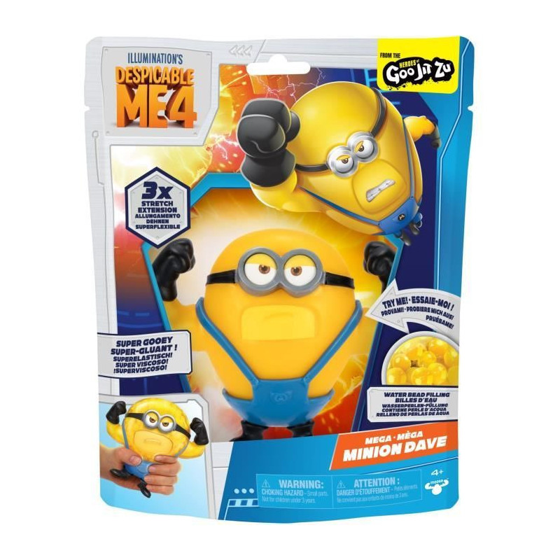 Figurine - Goo Jit Zu - Dave 13cm - Despicable Me 4