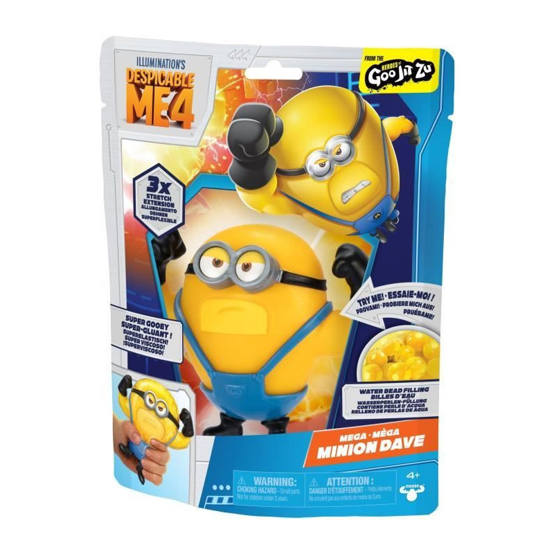 Figurine - Goo Jit Zu - Dave 13cm - Despicable Me 4