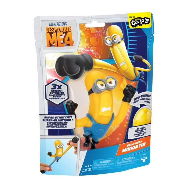Figurine - Goo Jit Zu - Tim 13cm - Despicable Me 4
