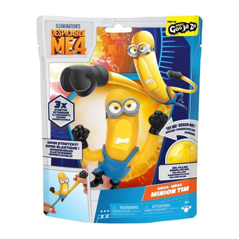 Figurine - Goo Jit Zu - Tim 13cm - Despicable Me 4