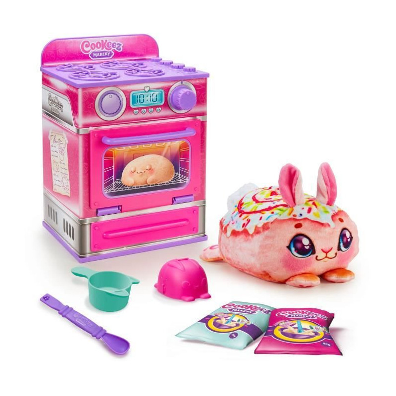 Pink Pastry Factory - MOOSE TOYS - COOKEEZ MAKERY - Interactive oven,
