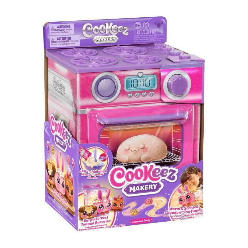 Pink Pastry Factory - MOOSE TOYS - COOKEEZ MAKERY - Interactive oven,