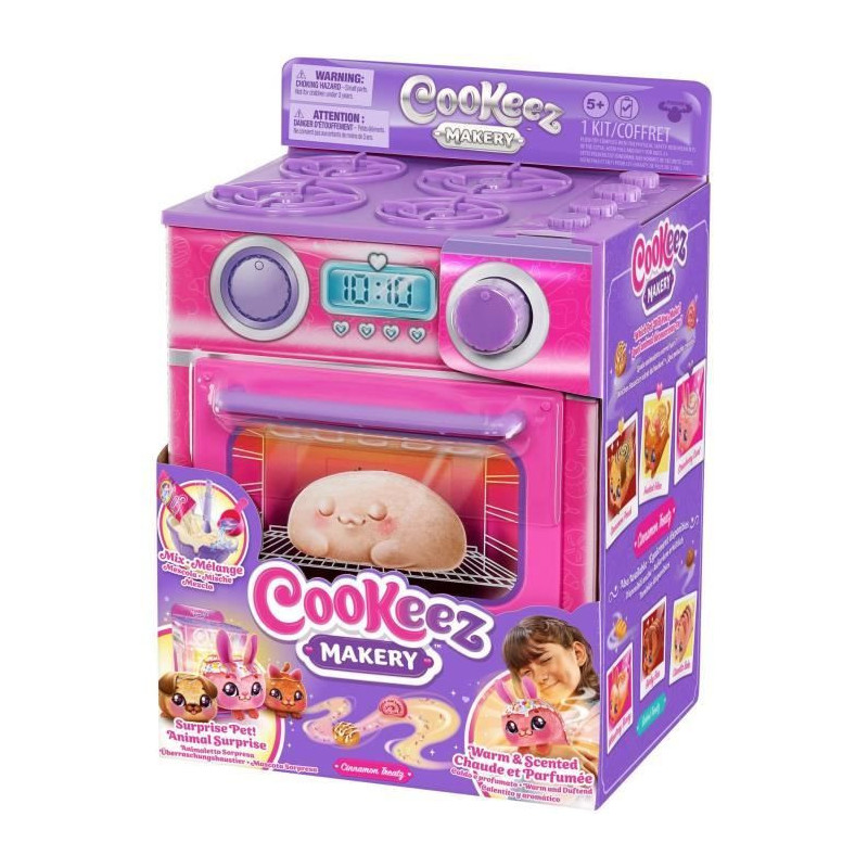Pink Pastry Factory - MOOSE TOYS - COOKEEZ MAKERY - Interactive oven,