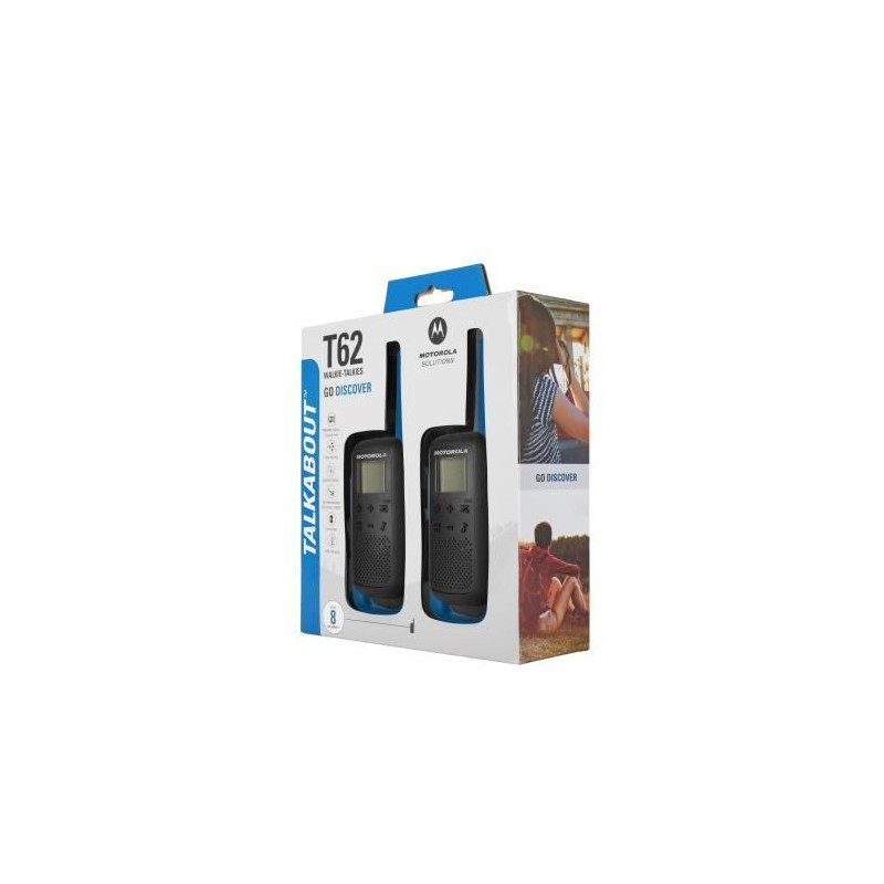 MOTOROLA Walkie Talkie Radios T62 PMR446 - Unlicensed - Easy Pairing -