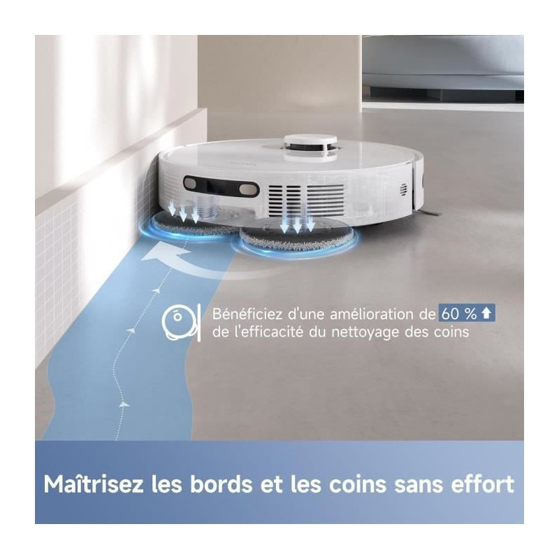 MOVA E30 Ultra - Robot Vacuum Cleaner with Automatic Emptying - Automa