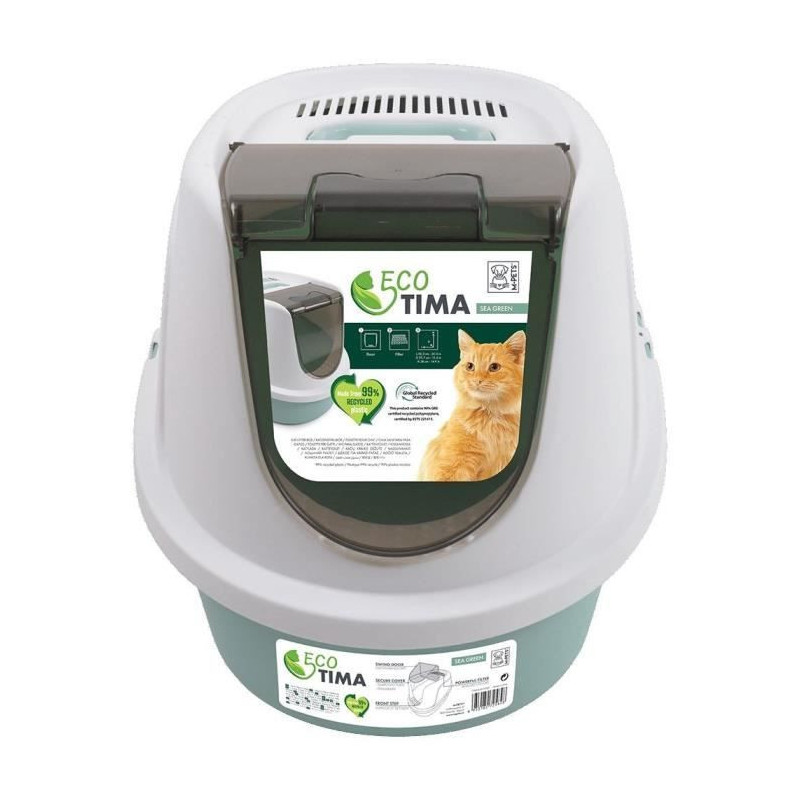 Toilet house - Mpets - ECO TIMA - M - Water green