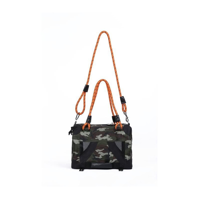 Carrying bag - M PETS - REMIX 2 in 1 Camouflage & Orange - 41 x 28 x 2