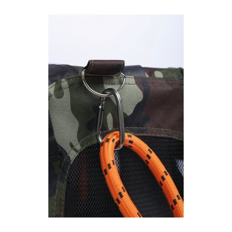 Carrying bag - M PETS - REMIX 2 in 1 Camouflage & Orange - 41 x 28 x 2
