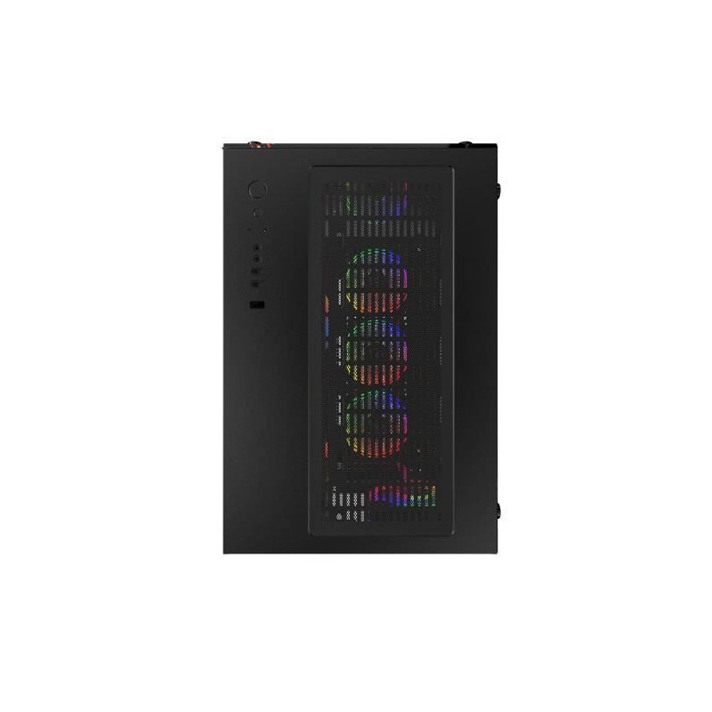 MRED - PC Gamer ATX - Black RGB Crystal Sea