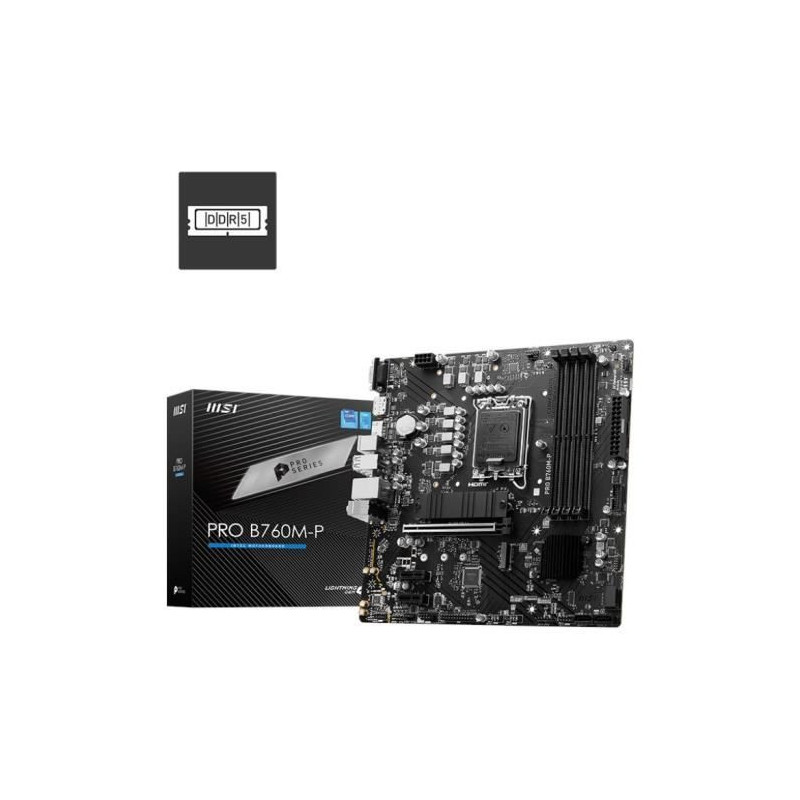 Motherboard - MSI - PRO B760M-P (911-7E02-009)