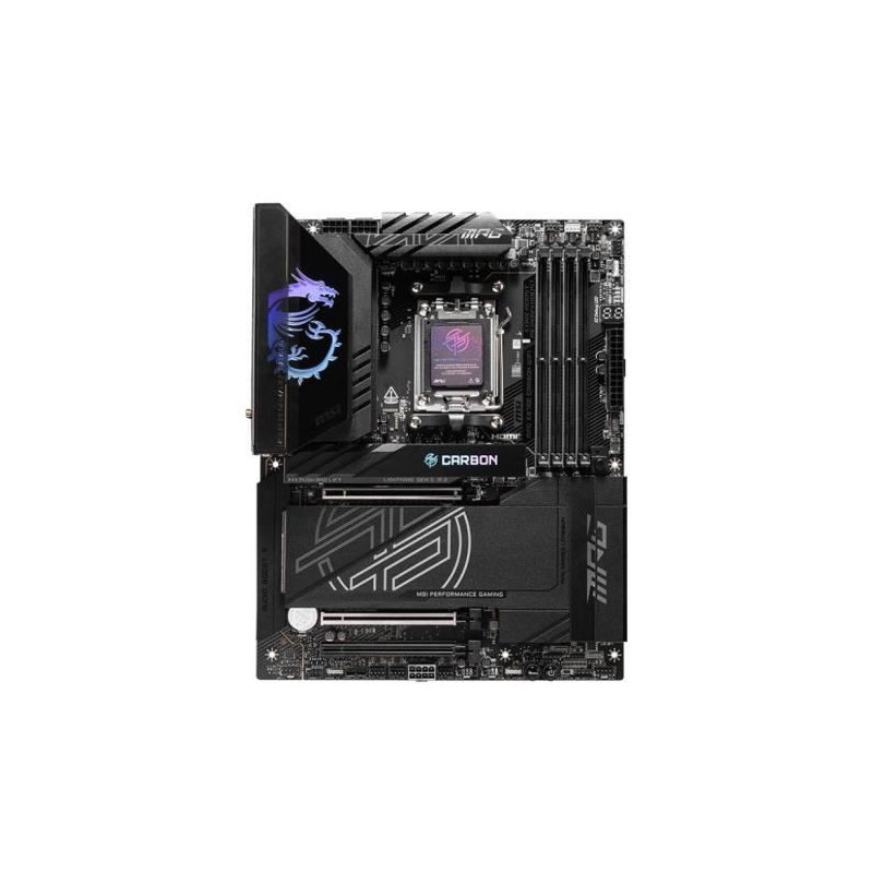 Motherboard - MSI - MPG X870E CARBON WIFI - Wi-Fi 7, 5G LAN, USB 40 Gb