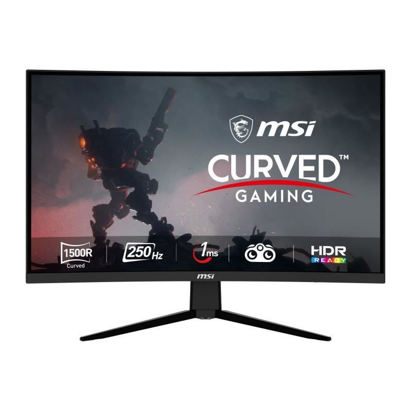 Curved PC Gamer screen - MSI - Optix G32C4X - 31.5 VA FHD 1ms - 250Hz