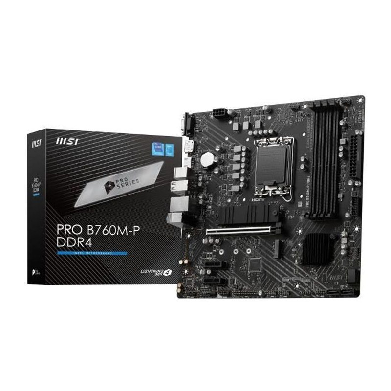 Motherboard - MSI - PRO B760M-P DDR4