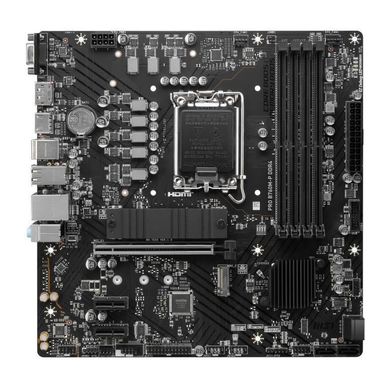 Motherboard - MSI - PRO B760M-P DDR4