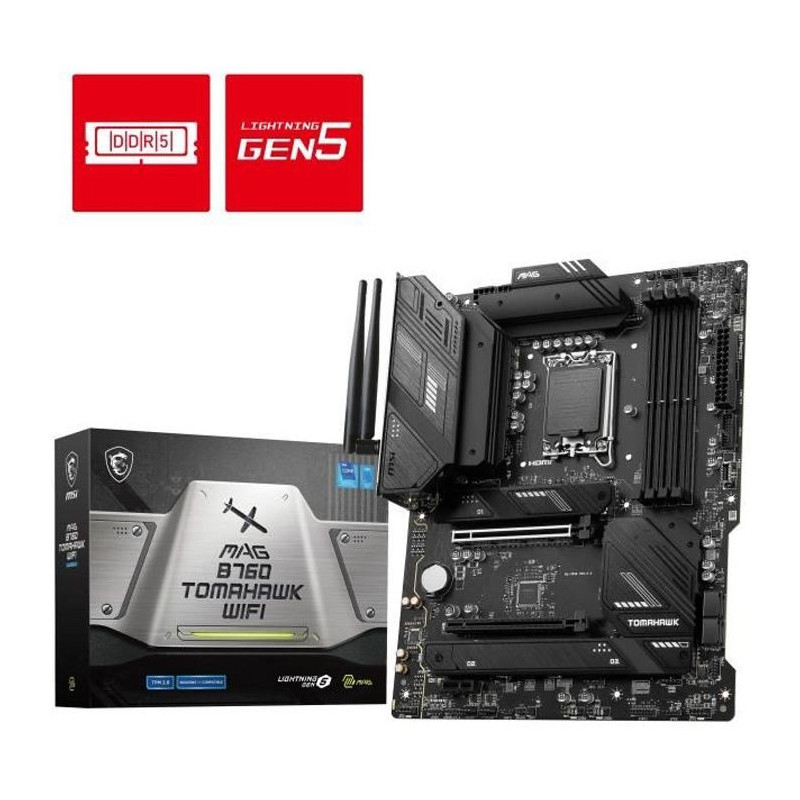 Motherboard - MSI - MAG B760 TOMAHAWK WIFI