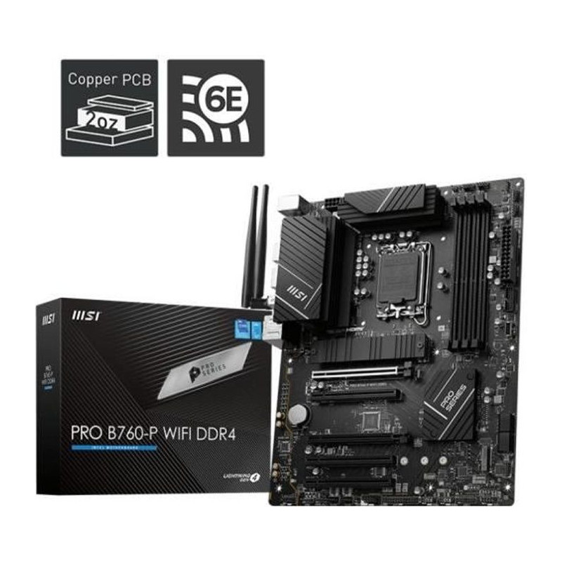 MSI - Motherboard - B760 GAMING PLUS WIFI DDR5