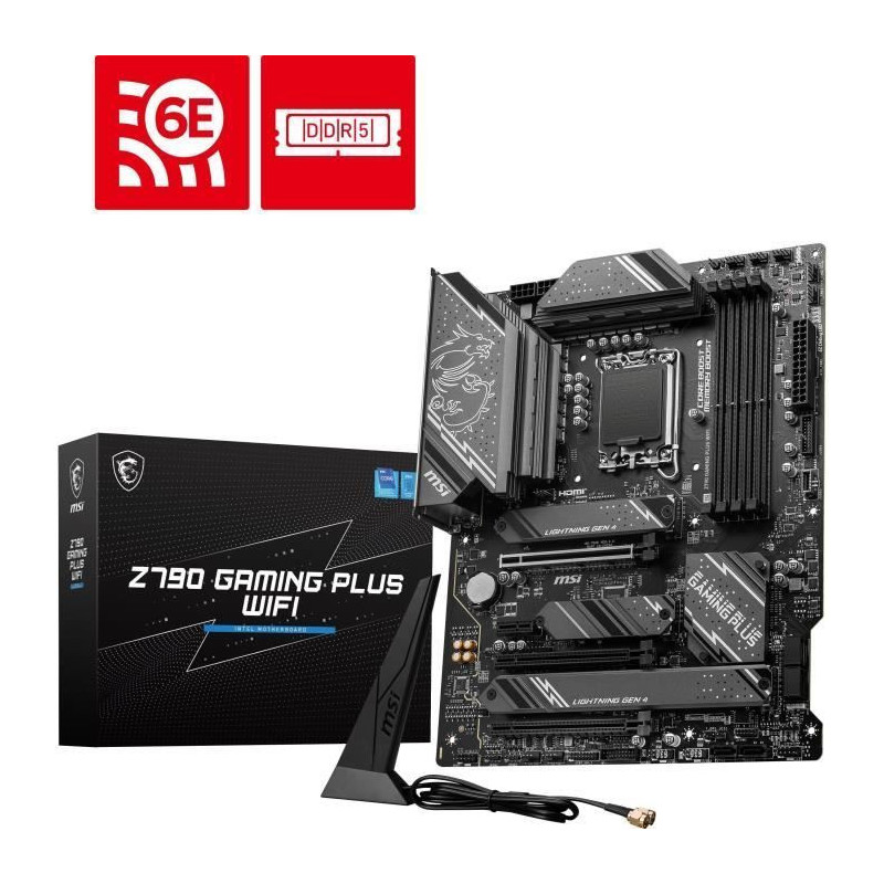 MSI - Motherboard - Z790 GAMING PLUS WIFI DDR5