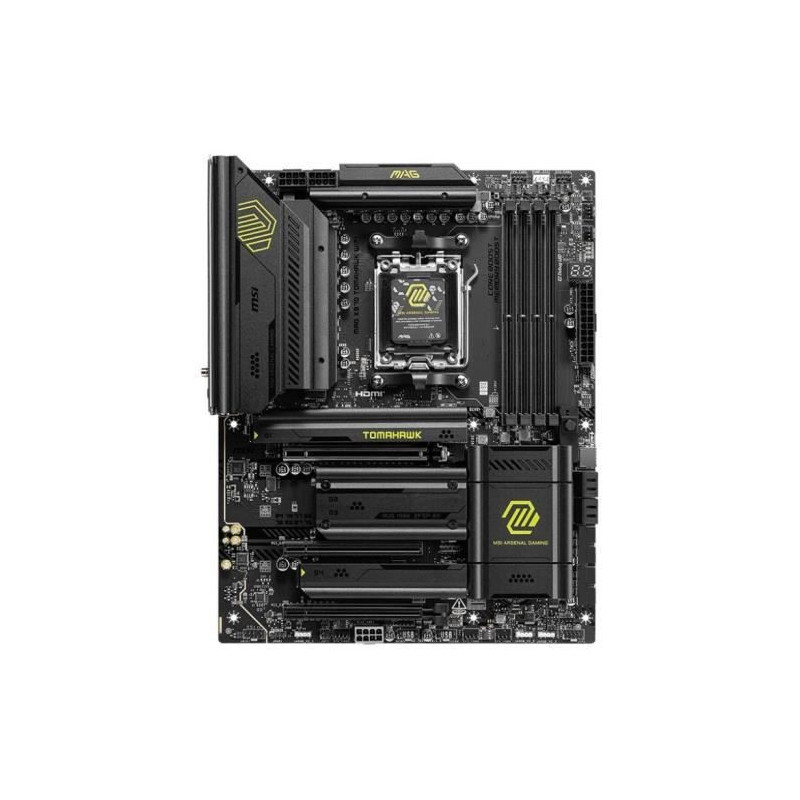 Motherboard - MSI - MAG X870 TOMAHAWK WIFI - Wi-Fi 7, 5G LAN, USB 40 G