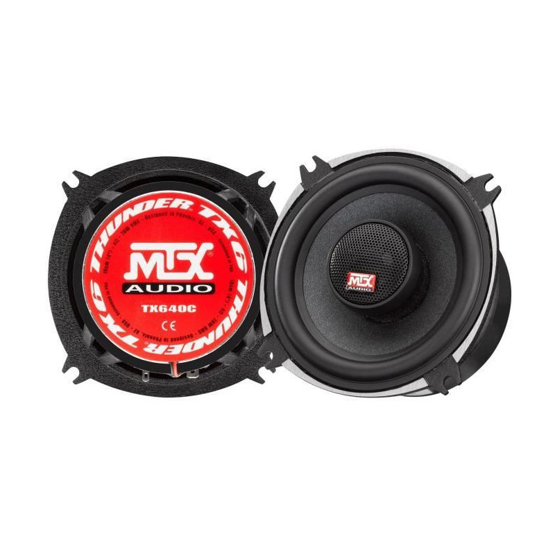 MTX TX640C Coaxial loudspeakers 10cm 2-way 70W RMS 4O aluminum chassis
