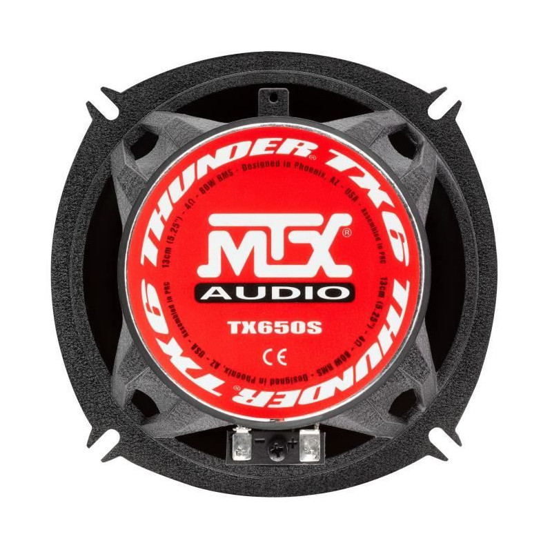 MTX TX650S Speakers Kit 13cm 2-way 80W RMS 4O aluminum chassis neodymi