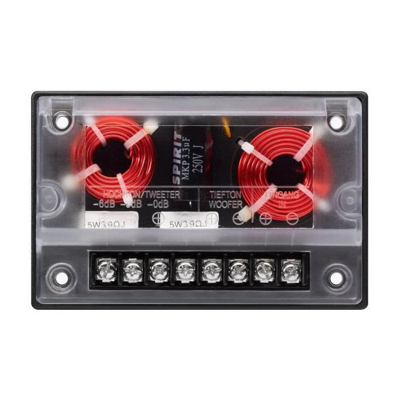 MTX TX665S Speakers Kit 16.5cm 2-way 90W RMS 4O aluminum chassis neody