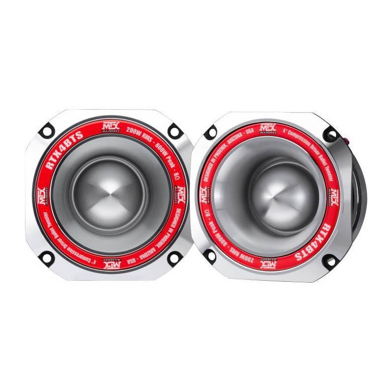 MTX AUDIO - MTX high efficiency tweeter RTX4BTs - Ø10cm - 45mm voice