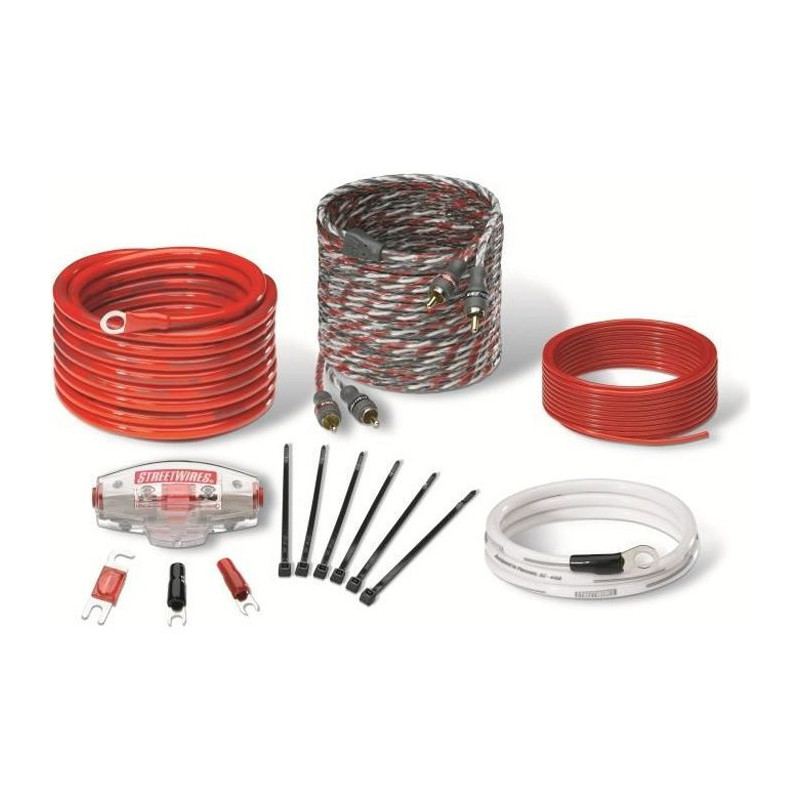MTX 10mm2 Power Supply Pack with RCA StreetWires ZNX10K 5m