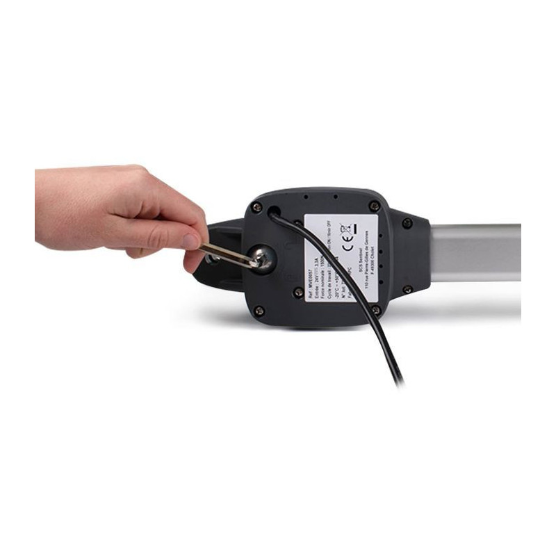 24V motorization with cylinders for swing gate - OpenGate 1 - SCS SENT