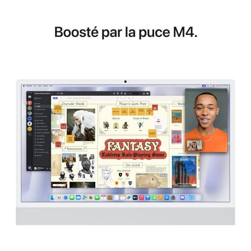 Apple iMac 24 4.5K Retina Display 512GB SSD 16GB RAM M4 Chip 10-Core C