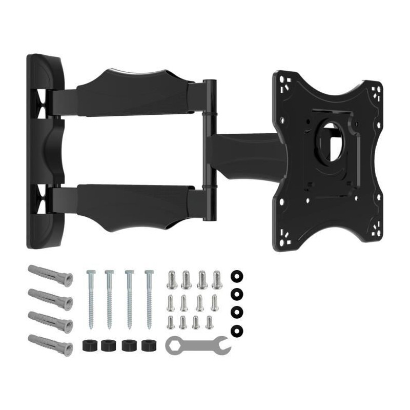 NANOOK Full Motion Tilt TV Wall Mount Bracket for 19-43 Inch TVs - Wal