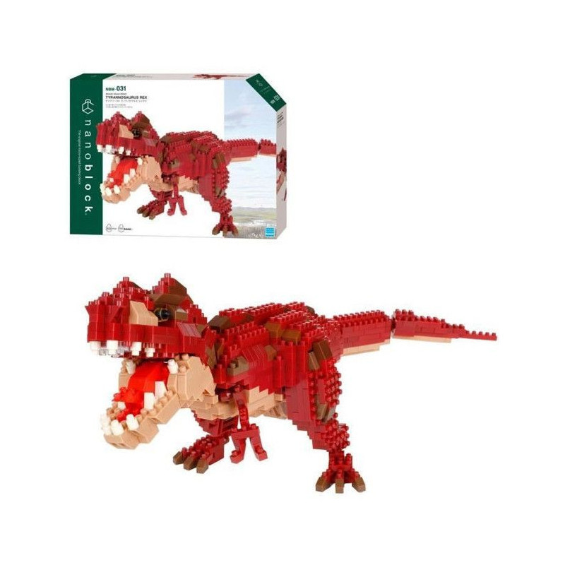 Nanoblock - NBM-031 - Nanoblock Tyrannosaurus Rex - Deluxe Edition