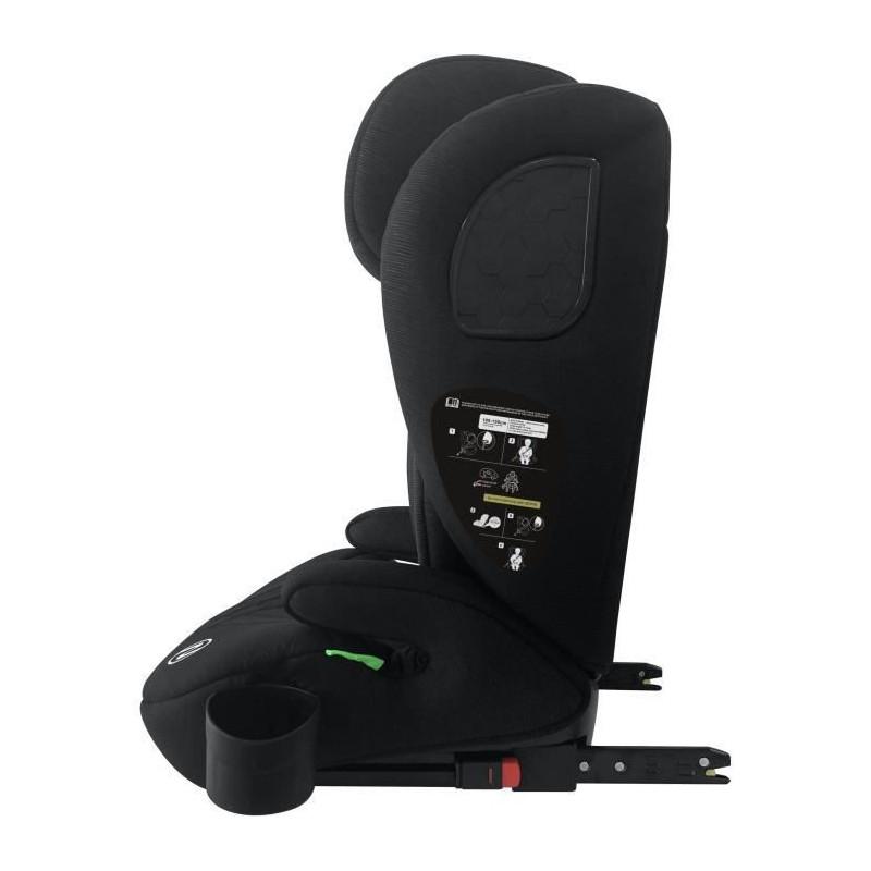 Isofix car seat - NANIA - BARI - Group 2/3 - I-size - Black