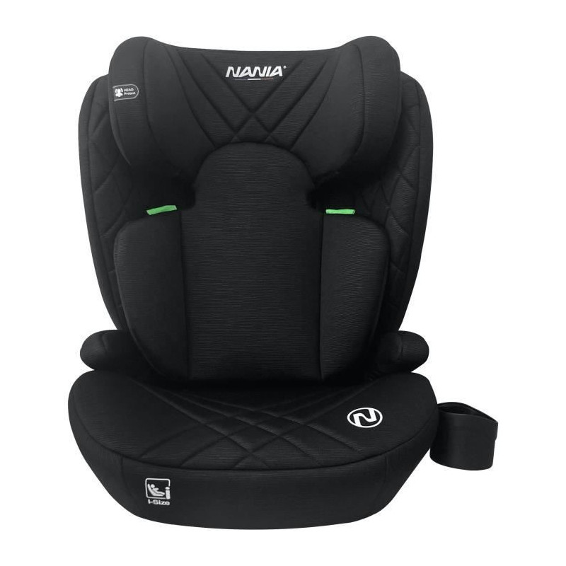 Isofix car seat - NANIA - BARI - Group 2/3 - I-size - Black