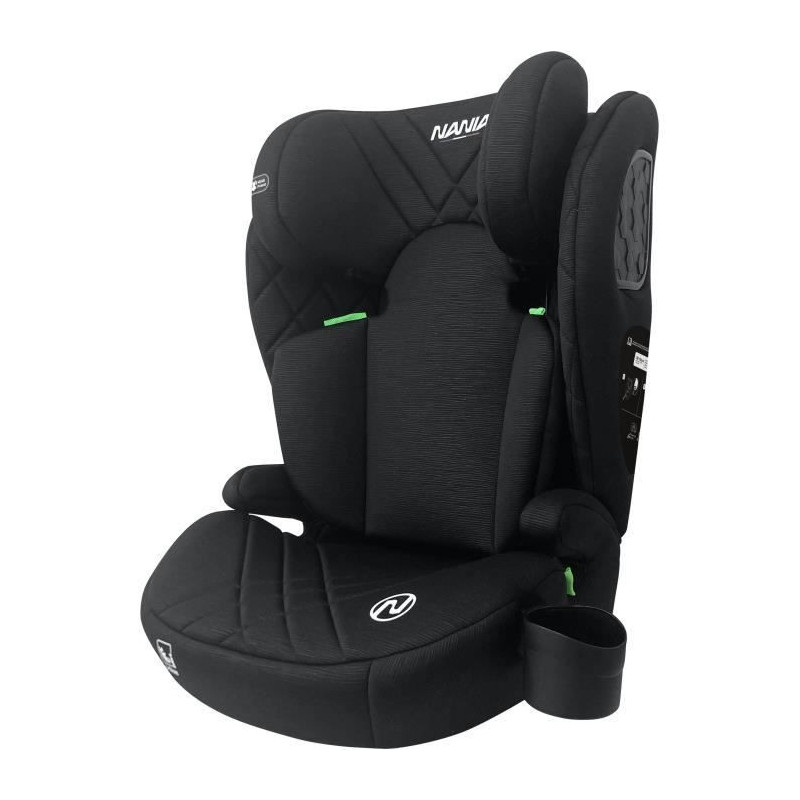 Belted car seat - NANIA - SIENNA - Group 2/3 - I-size - Black