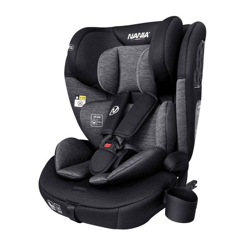 Isofix car seat - NANIA - MILANO - Group 1/2/3 - I-size - With reducer