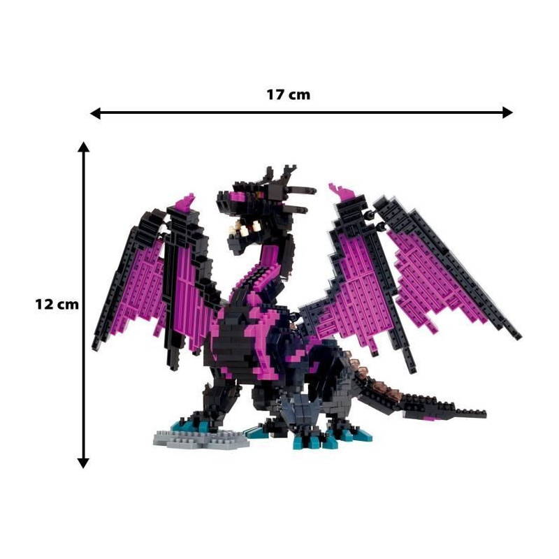 Brick Figure - BANDAI - NANOBLOCK - Dragon Deluxe - 960 pcs