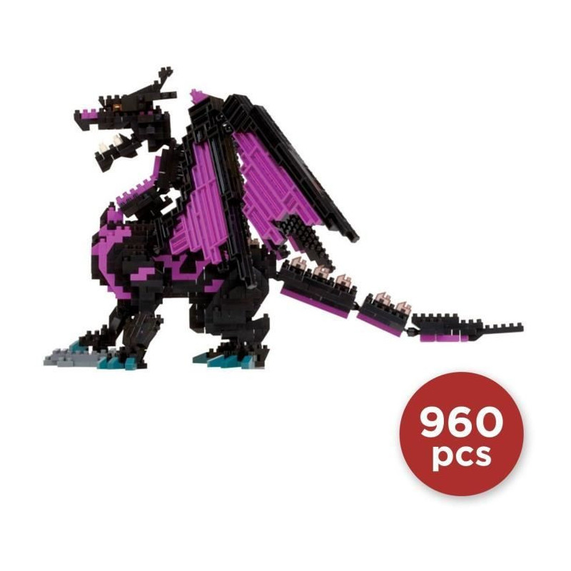 Brick Figure - BANDAI - NANOBLOCK - Dragon Deluxe - 960 pcs