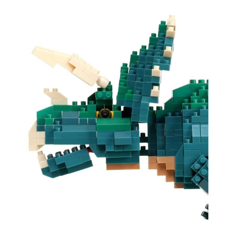 Brick Figure - BANDAI - NANOBLOCK - Triceratops Deluxe - 930 pcs