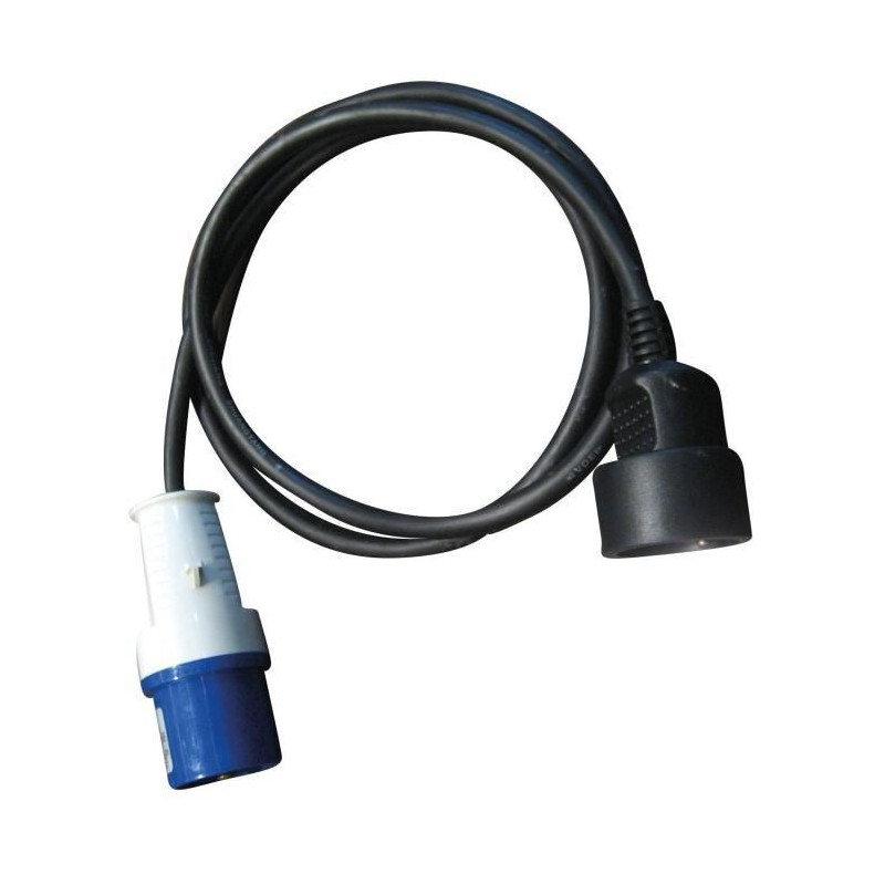 CEE adapter 17 - Schuko female with cord - 200 V - 16 A