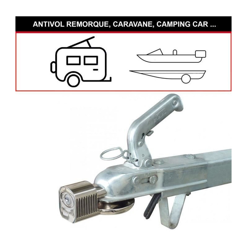 MASTER LOCK Universal coupling lock - Key lock for coupling heads