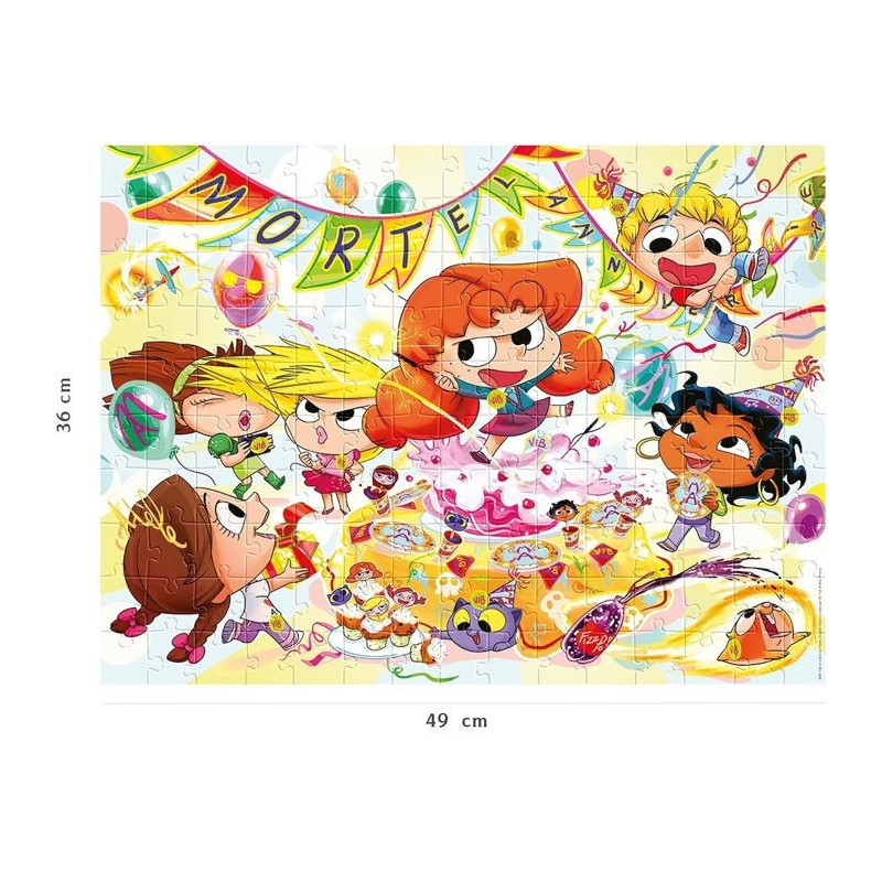 Nathan Mortel Birthday Mortelle Adele Puzzle - NATHAN - 150 pieces - C