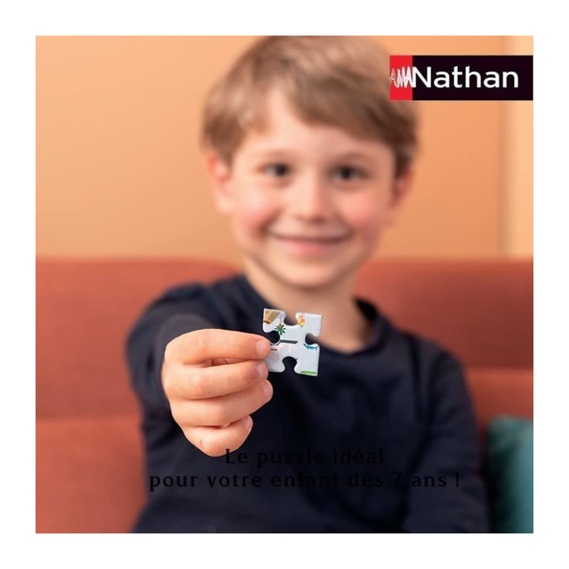 Nathan Mortel Birthday Mortelle Adele Puzzle - NATHAN - 150 pieces - C