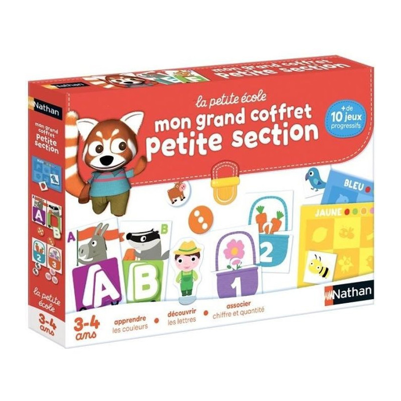 NATHAN La Petite Ecole - My Large Small Section Box
