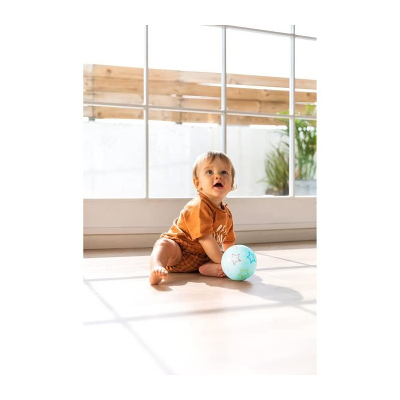 Toy - NATHAN - Exploration ball - Motor skills for babies, changes col