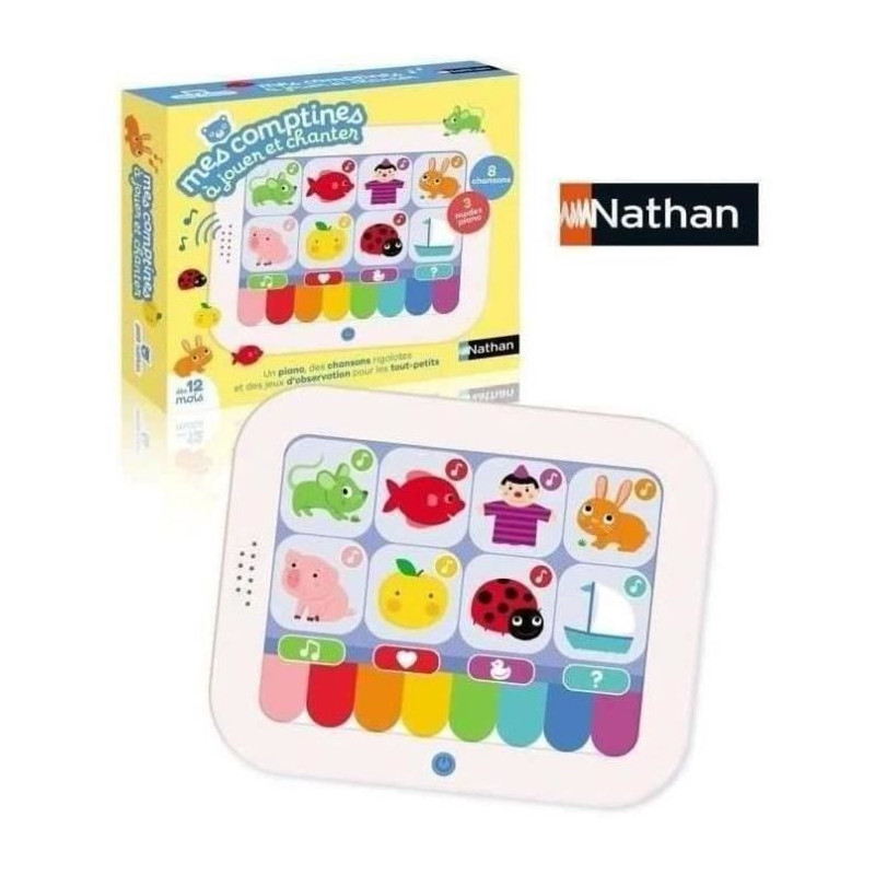My nursery rhymes to play and sing - Interactive game - NATHAN - Disco