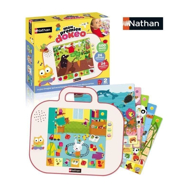 MY FIRST DOKEO 2024 - Picture game - NATHAN - Talking and fun discover