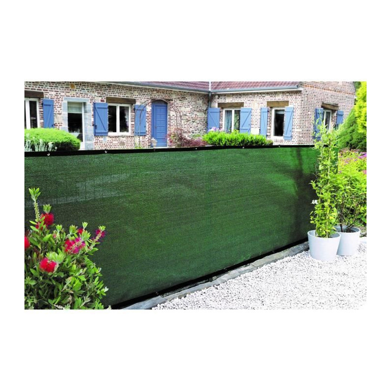 Privacy screen - NATURE - 1 x 3 m - 5/5 blackout - HDPE 350 g/m² - Kh