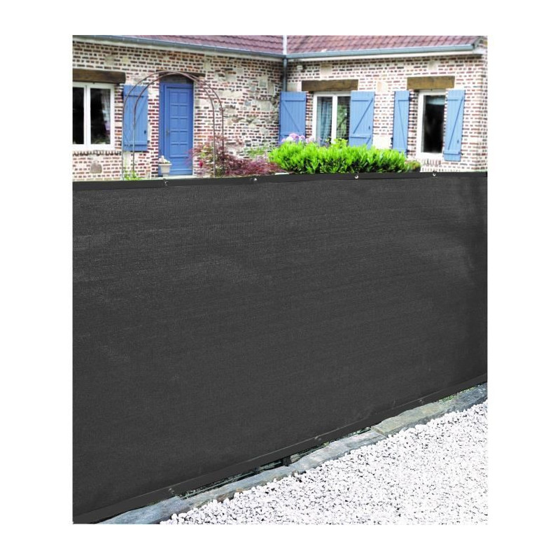 Privacy screen - NATURE - 1 x 3 m - 5/5 blackout - HDPE 350 g/m² - An