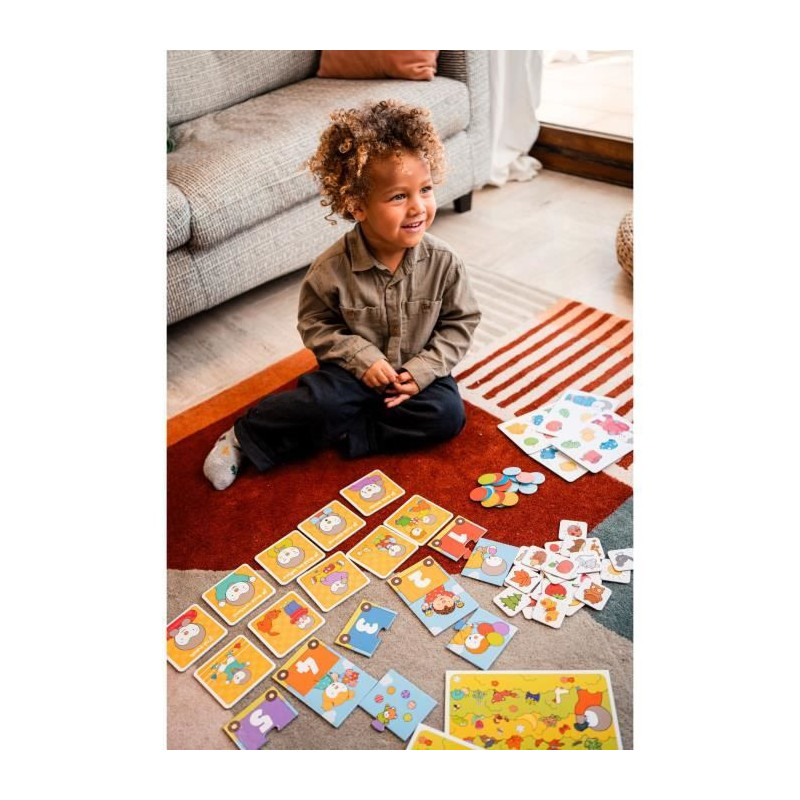 T'CHOUPI My 7-game box - Educational games - NATHAN - From 2 years old