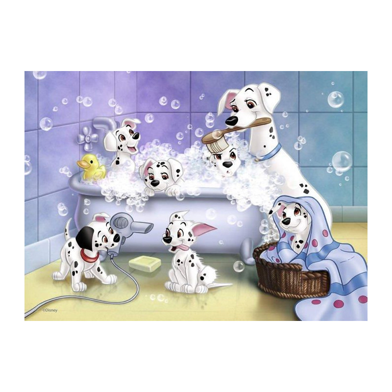 Puzzle 60 pieces - The 101 Dalmatians